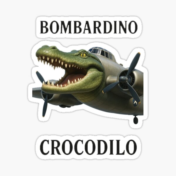 Item preview, Italian Brainrot - Bombardino Crocodilo designed and sold by Fresh Fade.