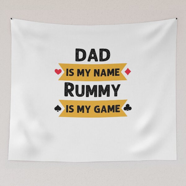 Item preview, Funny Dad is my name Rummy is my game Rummy player joke designed and sold by snowry.