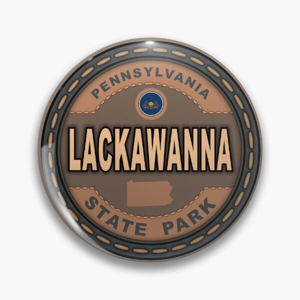 Item preview, Lackawanna State Park Pennsylvania stitching effect designed and sold by studioss76.