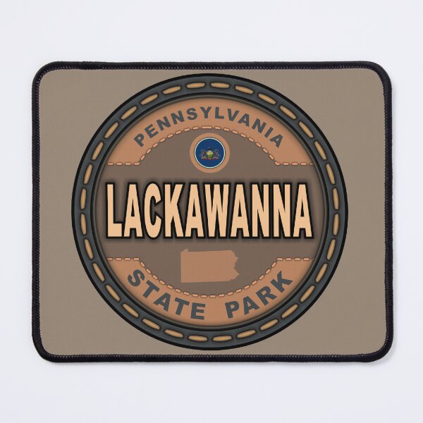 Item preview, Lackawanna State Park Pennsylvania stitching effect designed and sold by studioss76.