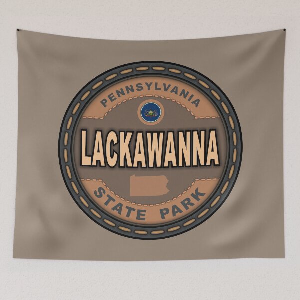 Item preview, Lackawanna State Park Pennsylvania stitching effect designed and sold by studioss76.