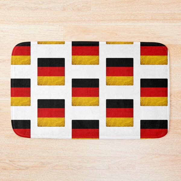 Item preview, Vintage Germany Flag Design – Retro Look – Square Motif designed and sold by KolbaVison.