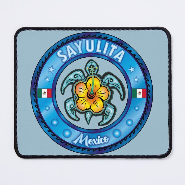 Item preview, Sayulita Mexico sea turtle hibiscus designed and sold by studioss76.