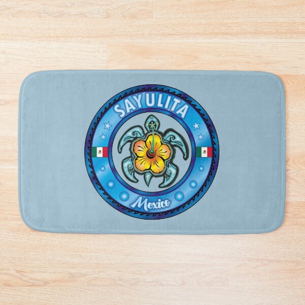 Item preview, Sayulita Mexico sea turtle hibiscus designed and sold by studioss76.