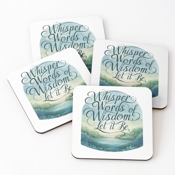 Item preview, Whisper words of wisdom, let it be designed and sold by whatthefoxsays.