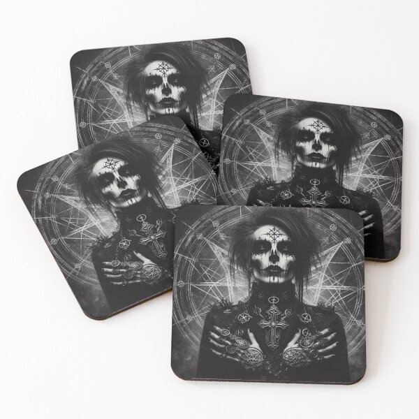Item preview, Black Metal Rocker Art designed and sold by TheDarkWardrobe.