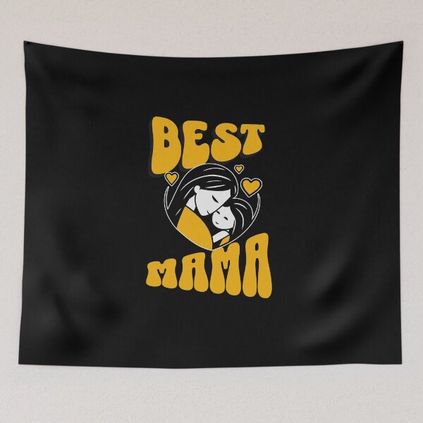 Item preview, Best Mama Heartwarming Design designed and sold by ArtDesignTp.