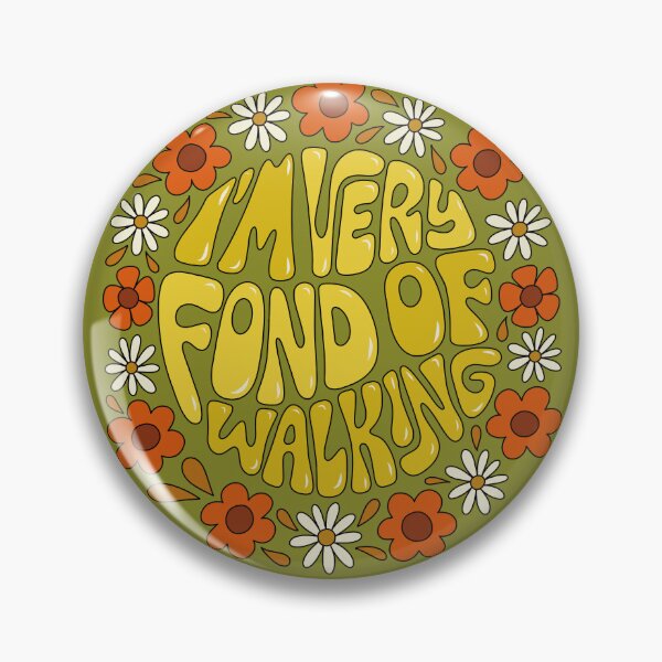 Item preview, Very fond of walking  designed and sold by ChelseaZo.