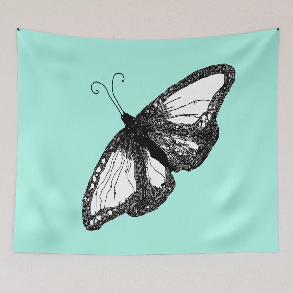 Item preview, Cute black and white Butterfly designed and sold by Kyradem.