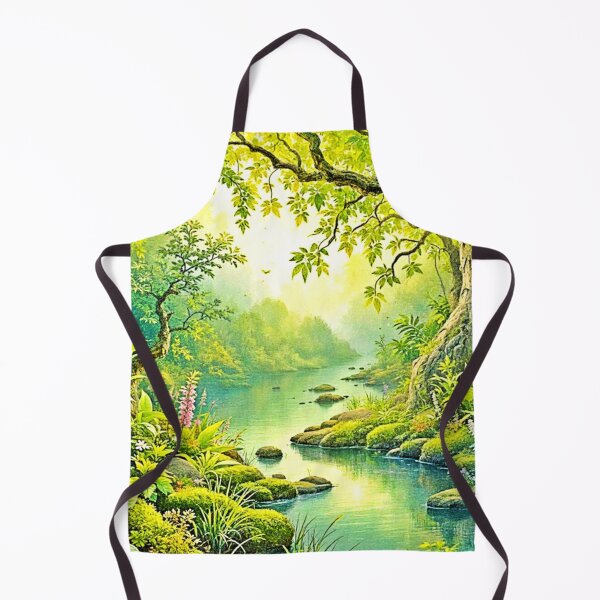 Item preview, Sunlit Forest Landscape designed and sold by Health And Fitness Posts e-Store.
