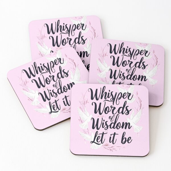 Item preview, Whisper words of wisdom let it be designed and sold by whatthefoxsays.