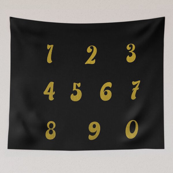 Item preview, Numbers designed and sold by Paper Drip.