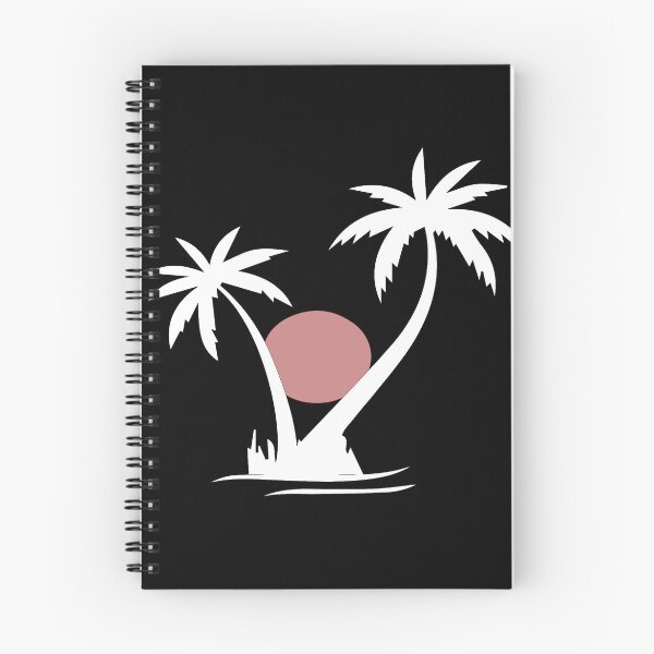 Item preview, Palm trees and sunset white designed and sold by LiskoDesign.