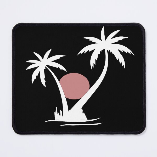 Item preview, Palm trees and sunset white designed and sold by LiskoDesign.