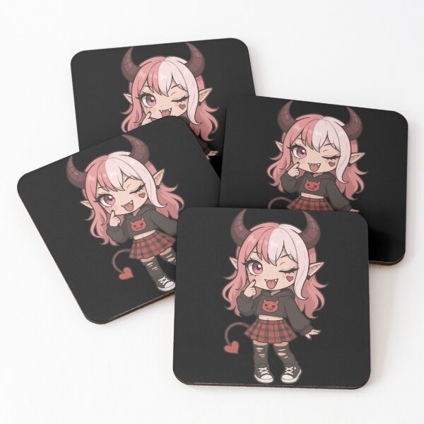 Item preview, Demon Girl Kawaii Goth designed and sold by TomFrontierArt.