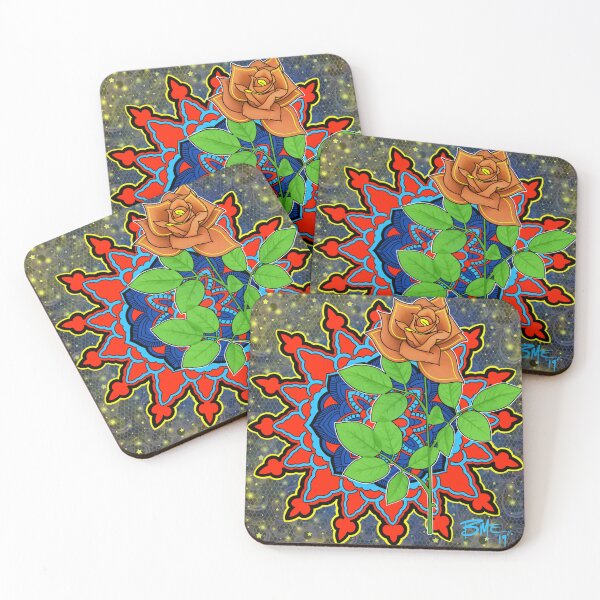 Item preview, Rose mandala  designed and sold by gentlebenellis.