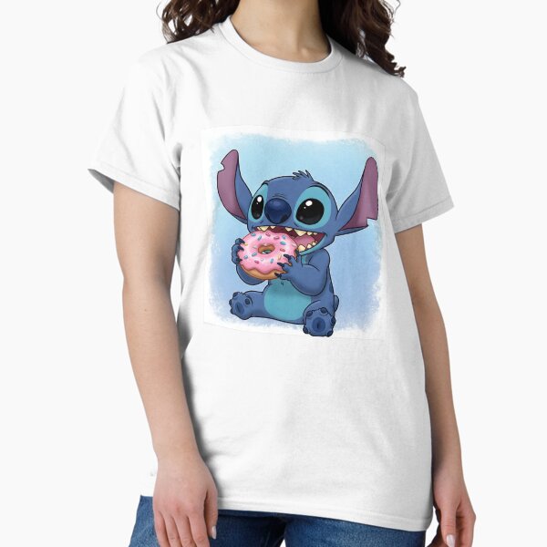 Item preview, Stitch comiendo una dona designed and sold by Books And More by Sita.