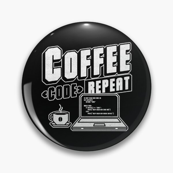Item preview, Coffee Code Repeat - Computer Technology STEM Gift designed and sold by Studio Mootant.