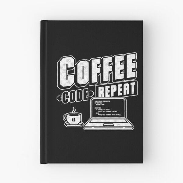 Item preview, Coffee Code Repeat - Computer Technology STEM Gift designed and sold by Studio Mootant.