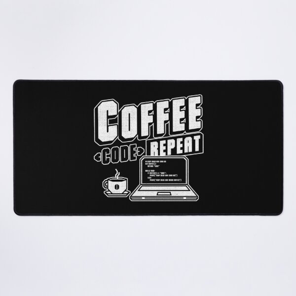 Item preview, Coffee Code Repeat - Computer Technology STEM Gift designed and sold by Studio Mootant.