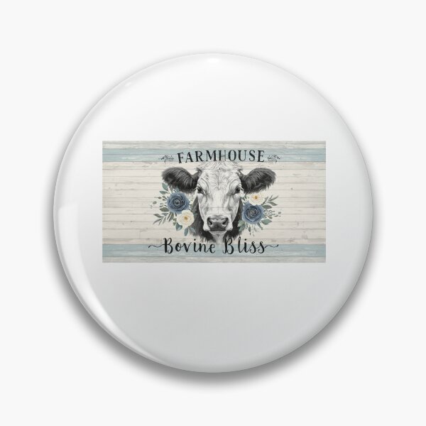Item preview, Modern Farmhouse Chic - Rustic Cow Art designed and sold by FitEnvy.
