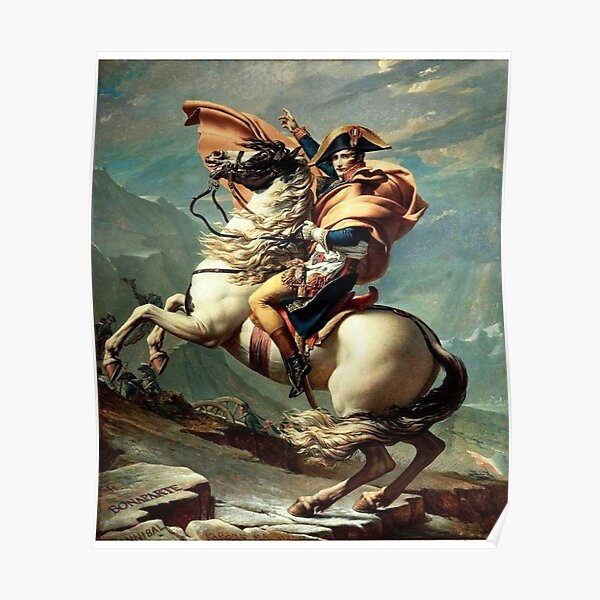Classic Napoleon Bonaparte Peinture Poster