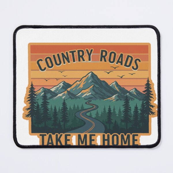 Item preview, Mountain State Anthem - Wanderlust Roads designed and sold by FitEnvy.