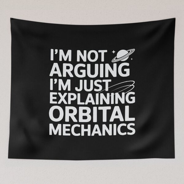 Item preview, Funny Aerospace Engineer Explaining Orbital Mechanics designed and sold by tmerchtrends.