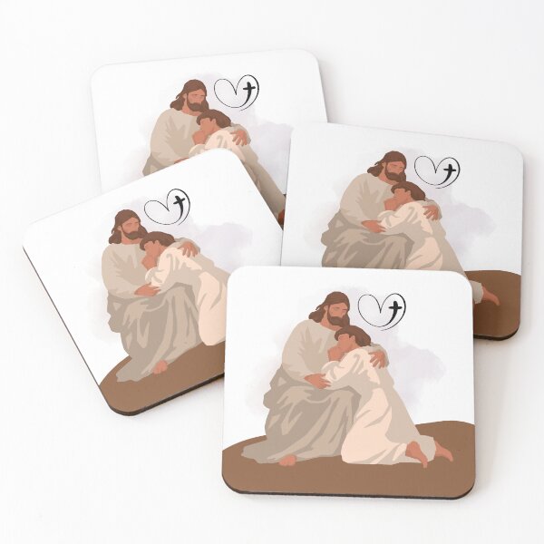 Item preview, Jesus comforting an aesthetic apostle designed and sold by ElizabethCoelho.