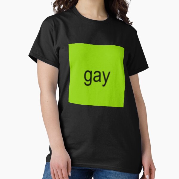 Item preview, "gay" brat art (Authentic Low Quality Blur Version) designed and sold by SyntheticOS.