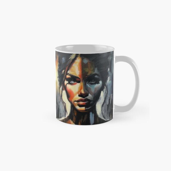 Item preview, Mysterious portrait of a woman designed and sold by PainterlyMaster.