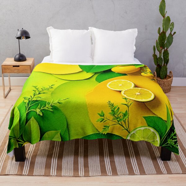Item preview, Abstract Lemon Lime Nature Art designed and sold by Health And Fitness Posts e-Store.