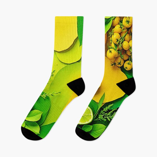 Item preview, Abstract Lemon Lime Nature Art designed and sold by Health And Fitness Posts e-Store.