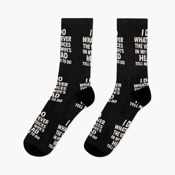 Item preview, I Do Whatever The Voices In My Wife's Head Tell Me To Do designed and sold by TrendsLook.