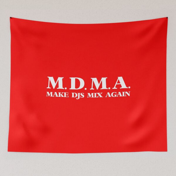 Item preview, M.D.M.A. Make DJs Mix Again. Funny DJ Gift designed and sold by paulo silveira.