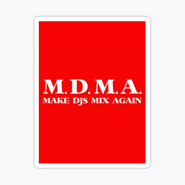 Item preview, M.D.M.A. Lass DJs wieder mixen. Lustiges DJ-Geschenk designed and sold by paulo silveira.
