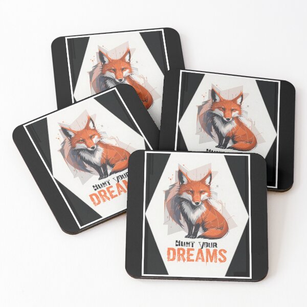 Item preview, Hunt Your Dreams Fox Art designed and sold by My-Hoodies.