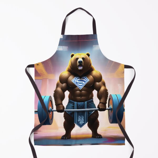 Item preview, Bear bodybuilder designed and sold by TeezyDezignes.