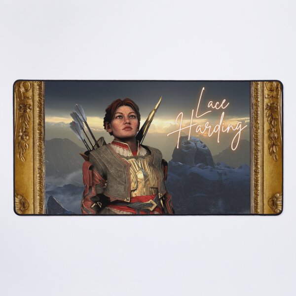 Item preview, Scout Lace Harding of Dragon Age the Veilguard designed and sold by Heralds Rest Book Store.