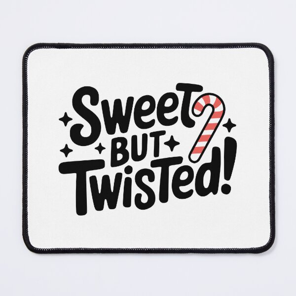 Item preview, Sweet But Twisted! Cute Candy Cane Pun designed and sold by PMCreative.