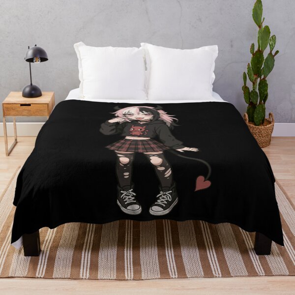 Item preview, Cute Demon Girl Goth designed and sold by TomFrontierArt.