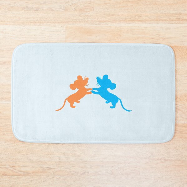 Item preview, 2 Mice Dance Hands Holding Couple Team Fun Friends designed and sold by shirt-o-mat.