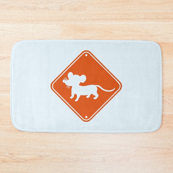 Item preview, Evil Mouse Sign Warning Caution Danger Zone Area designed and sold by shirt-o-mat.