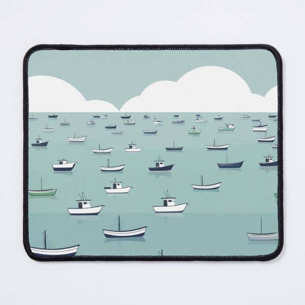 Item preview, Boats in the immense blue designed and sold by ZenFray.