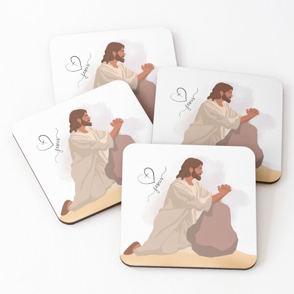Item preview, Jesus praying aesthetic designed and sold by ElizabethCoelho.