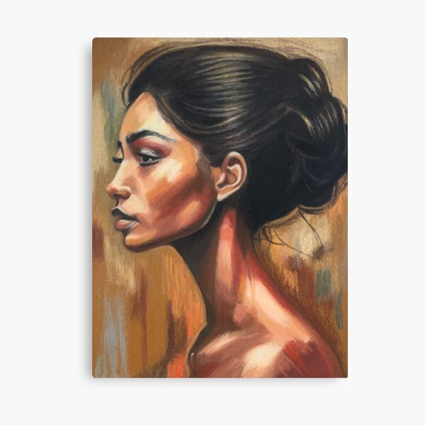 Item preview, Portrait of a Black Woman designed and sold by PainterlyMaster.