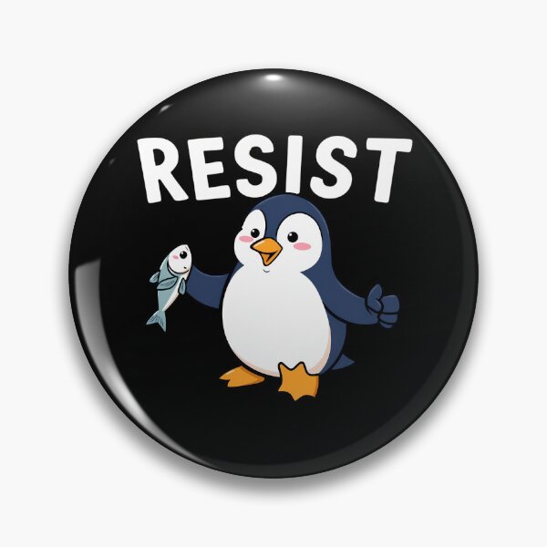 Item preview, Resist-Penguin designed and sold by Haji  Kamora.
