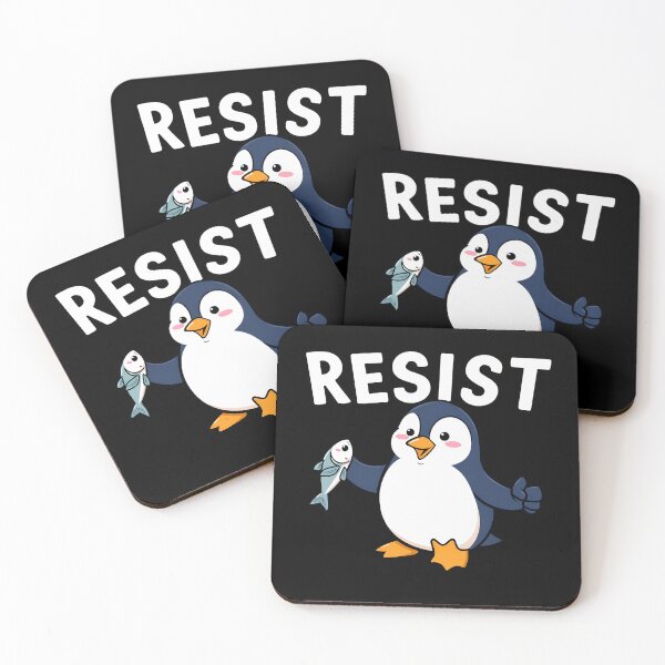 Item preview, Resist-Penguin designed and sold by Haji  Kamora.