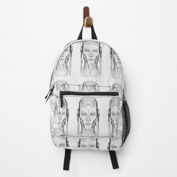 Item preview, Wired Consciousness: The Face of AI designed and sold by AbstractAnom.