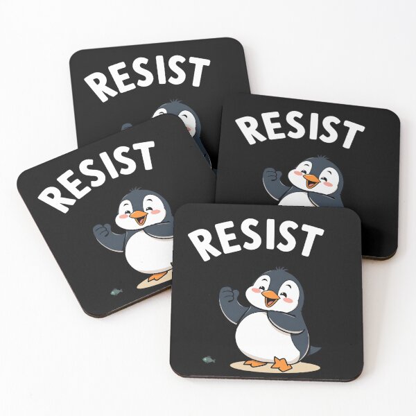 Item preview, Resist-Penguin designed and sold by Haji  Kamora.
